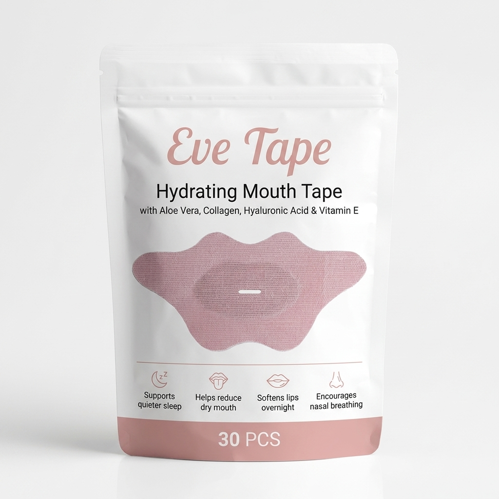 The Mouth Tape That Stops Snoring, Kills Dry Mouth, and Gives You Softer Lips Overnight - Eve Tape